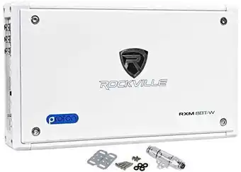 Walmart new rockville rxm8btw 8 channel 1500 watt marine/boat amplifier amp w/bluetooth offer