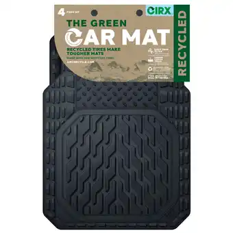 Walmart Cirx Floor Mats - Universal Trim-to-Fit All Weather Auto/ SUV/ Truck 4- Piece Mats offer