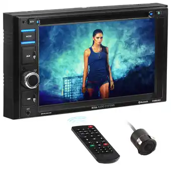 Walmart BOSS Audio Systems BVB9364RC Car DVD Player, Bluetooth, 6.2 LCD Rearview Camera offer