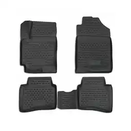 Walmart OMAC Floor Mats Liner for Kia Rio 2018 2019 2020 2021 2022 2023, All Weather, Durable, Black offer