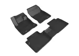 Walmart 3D MAXpider KAGU Floor Mat (BLACK) compatible with FORD ESCAPE 2020-2024 - Full Set offer