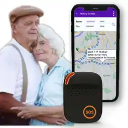 Walmart SecuLife Accurate GPS Tracker for Seniors with SOS Button, Fall Detection & 2-Way Calling offer