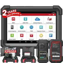 Walmart LAUNCH X431 Elite Car Diagnostic Scan Tool with X-PROG3 CANFD&DOIP, 39+ Services 2 Years Free Update offer