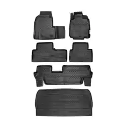 Walmart Custom Floor Mats & Cargo Liners for Honda Odyssey 2018-2025 Black 6 Pcs offer