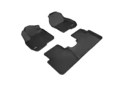 Walmart 3D MAXpider KAGU Floor Mat (BLACK) compatible with HONDA CR-V 2017-2022 - Full Set offer