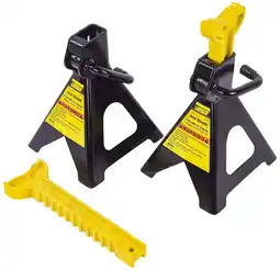 Walmart JEGS 80104 Jack Stands 2-Ton Load Rating Per Pair/Per Axle Height Range: 10 3/8 offer