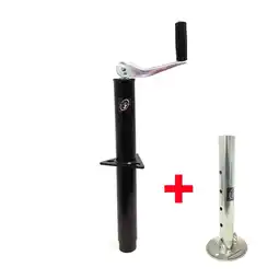 Walmart Southwest Wheel 5,000 lbs Top wind RAM A-frame Trailer Jack w/ Zinc Adjustable Drop Leg offer
