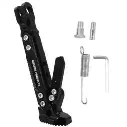 Walmart OUNONA Motorcycle Side Stand Aluminium Alloy Kickstand Motorcycle Foot Support Modified Side Stand offer