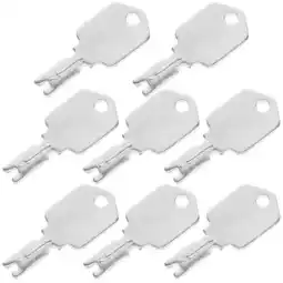 Walmart OUNONA 8 Pcs Universal Ignition Switch with Key Forklift offer
