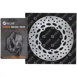 Walmart Niche Rear Right Brake Rotor Pad Kit for Yamaha Diversion 600 XJ6-S Motorcycle MK1007158 offer