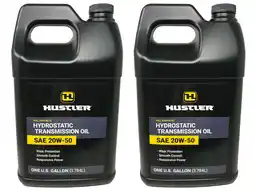 Walmart (2) GALLON- HUSTLER Hydrostatic Transmission Oil 20W50 offer