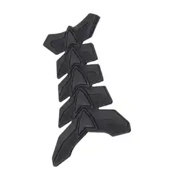 Walmart OUNONA Motorcycle Gas Tank Protector Sticker Universal Fish Bone Shape Tank Pad Decal (Black) offer