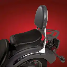 Walmart Show Chrome Accessories New Sissy Bar Backrest V Star 1100, 63-612 offer