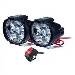 Walmart LED Motorcycle Headlight, Easy Installing Bikes Light for Motorcycles, Motos, , UTVs, Scooter offer