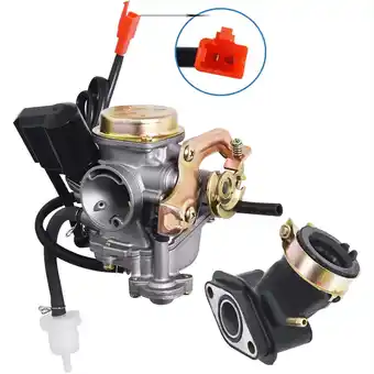 Walmart GY6 50cc 100cc 19mm Big Bore Carb Carburetor 139QMB 139QMA Scooter Moped ATV offer