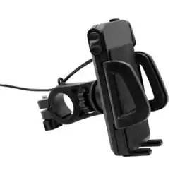 Walmart unbranded Motorcycle Phone Holder Handlebar Mount Bicycle for Bike Black offer