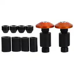 Walmart unbranded 2 Pcs Grips Grip Balance Plug Motorcycle Handlebar End Sliders 5X3cm offer