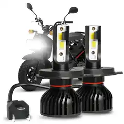 Walmart 2x 6000K Bright LED Headlight bulbs for Honda 2003-2021 NPS50/S Ruckus H4/9003 offer