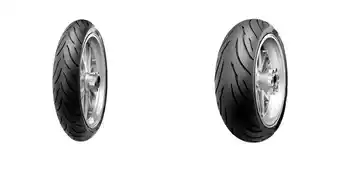 Walmart CONTINENTAL Motion Sport Touring Front & Rear Tire Set, 120/70ZR17 (58W) & 180/55ZR17 (73W) offer