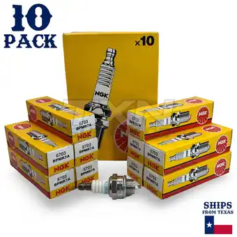 Walmart NGK 6703 Standard Spark Plug - BPMR7A SOLID, 10 Pack offer