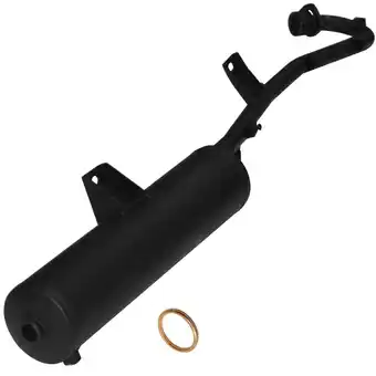 Walmart Exhaust Muffler Pipe W/ Gasket for Honda TRX300FW Fourtrax 300 4X4 1993-2000 offer