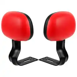 Walmart OUNONA 2 Pcs Portable Wallet Bike Bicycle Seat Stable Ride Backrest with Cushion offer