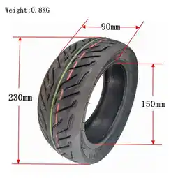 Walmart 10 Inch 10x3.00-6 Thicken Tubeless Tyre for Electric Scooter UTV ATV Balance offer