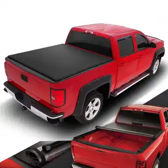 Walmart DNA Motoring Soft Roll-Up Tonneau Cover for 2004-2012 Colorado Canyon I290 6 Ft Fleetside Bed offer