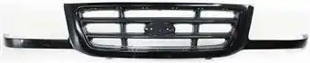 Walmart Grille Assembly Compatible With 2001-2003 Ford Ranger Painted Black Shell and Insert offer