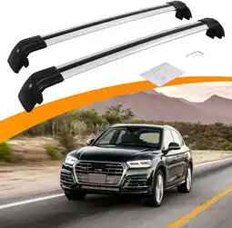 Walmart NIXFACE Cross Bars for 2013-2017 Audi Q5 Adjustable Anti-Theft Roof Rails Rack Crossbars offer