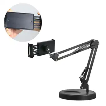 Walmart unbranded Phone Stand Rotatable Ball Neck Holder Adjustable Holder 60*19CM Black offer