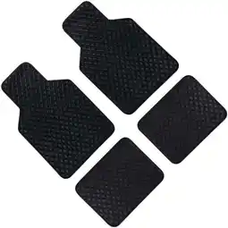 Walmart WORGEOUS 4 Pcs Multi-function Clothes Hangers Car Carpet Tough Mats for All Weather offer