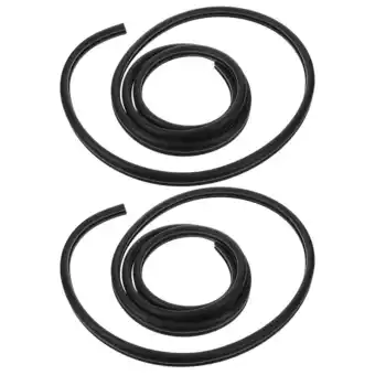 Walmart OUNONA 2 PCS Car Weather Strip Sticker Clamp Double Adhesive Foam Padding Black offer