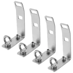Walmart WORGEOUS 4 Sets Sturdy Support Connectors Rotator Knob Truck Crossbar offer