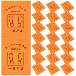 Walmart FRCOLOR 50 Pcs Floor Mats Car Floor Mat Paper 53.00X42.00X0.01CM Orange offer