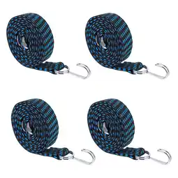 Walmart unbranded 4 Pcs Elastic Cord Strap Trailer Tie Downs Band Car Decals Luggage Straps for Suitcases offer