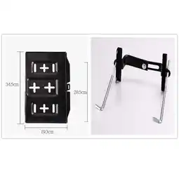 Walmart OUNONA 23 CM Color Refrigerator Stickers Car Bracket Battery Holder for Show Cars offer