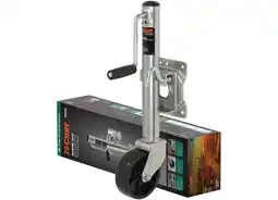 Walmart Curt 25003 Marine Trailer Jack w/6 Wheel 1,000lb 10 Travel Packaged offer