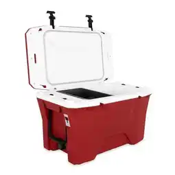 Walmart Camco 51750 Cooler, Currituck, 30 Quart, College Crimson 201/White offer