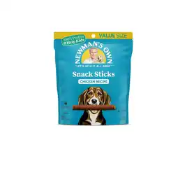 Walmart Newman's Own Chicken Recipe Snack Sticks for Dogs, 14 oz Bag- 1 PACK offer