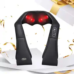 Walmart Naipo Shiatsu Back and Neck Massager with Heat Deep Kneading Massage, Mother's Day Gift for Mom offer