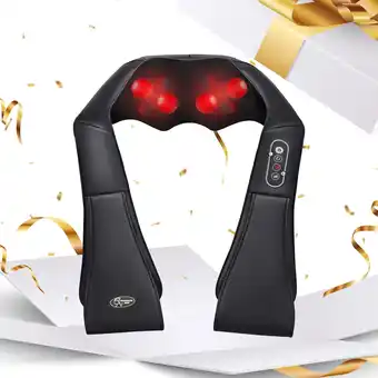 Walmart Naipo Shiatsu Back and Neck Massager with Heat Deep Kneading Massage, Mother's Day Gift for Mom offer
