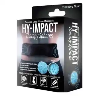 Walmart 3 Speed Vibrating Massage Therapy Spheres with Expandable Strap offer