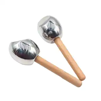 Walmart Bothyi Ice Globes Portable Wooden Handle Stainless Steel Cooling Roller for Face Eyes offer