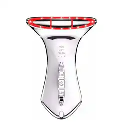 Walmart Electric Led Anti Wrinkle Neck Massage Machine Skin Rejuvenation Facial Beauty Device Home Use offer