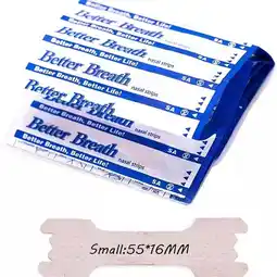 Walmart Dr.LPCGF 100 Strips Nasal Strips Better Breath / Reduce Snoring Right Now - 55x16mm offer