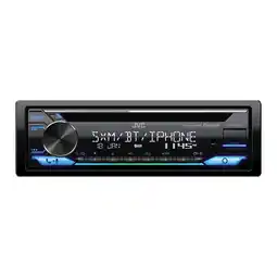 Walmart JVC KD-T920BTS Car in-Dash Unit, Single-DIN CD Receiver w/ Bluetooth/Alexa Built-in/SiriusXM Ready offer