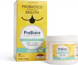 Walmart ProBiora Health Cat Probiotic Powder Breath Freshener Powder for Cat Dental Care and Oral Care, 1 oz offer