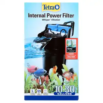 Walmart Tetra Whisper Internal Filter 10 to 20 Gallons, with Air Pump, for Aquariums offer