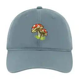 Walmart Mushrooms Embroidered Baseball Hat, Adjustable Unisex Baseball Cap, Grey, One Size offer